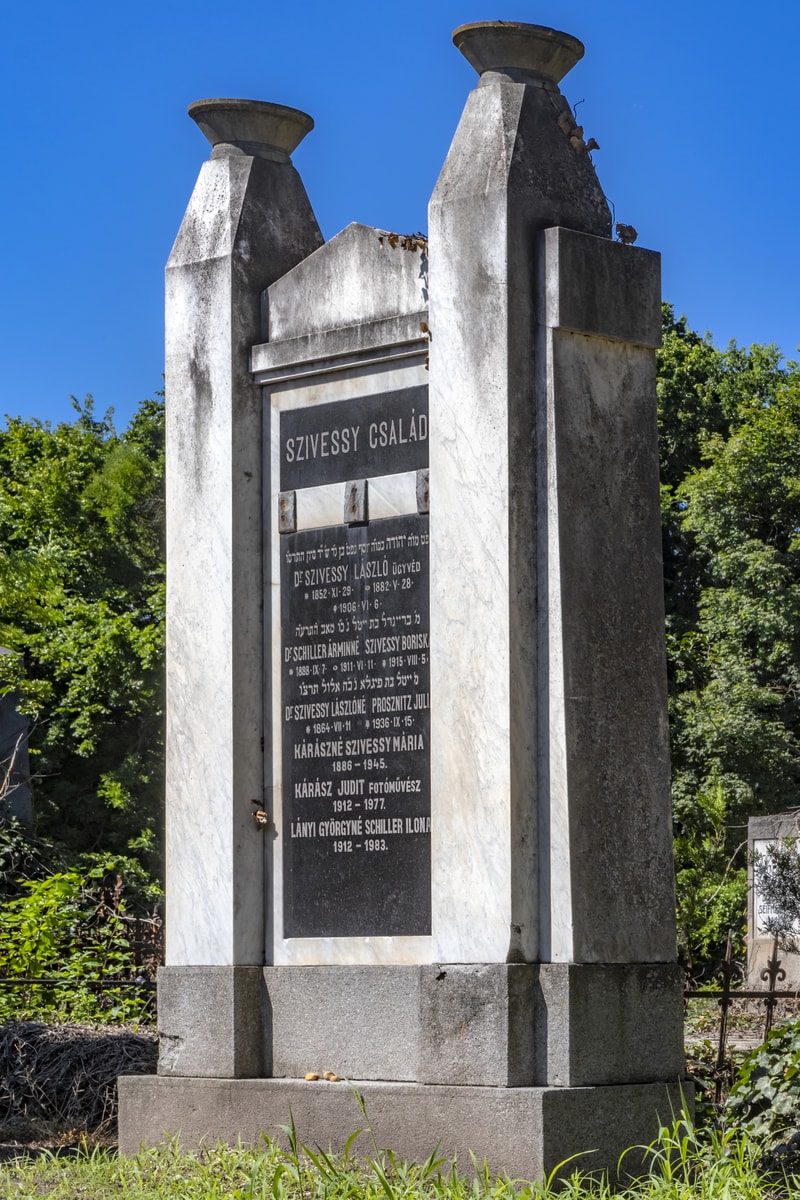 Memorial of Mrs. Mária Kárász