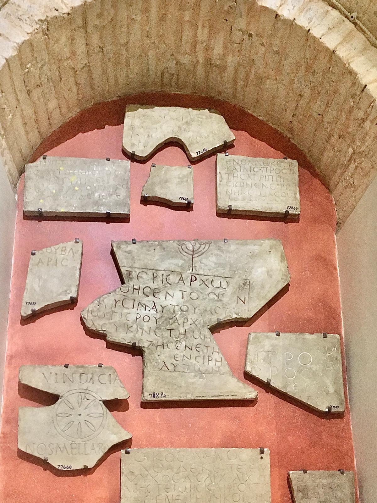 Tour of Jewish Catacombs in Rome with a Jew from Rome. Micaela Pavoncello