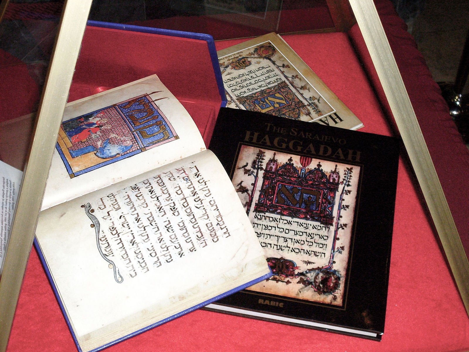 Sarajevo Haggadah at The National Museum of the Republic