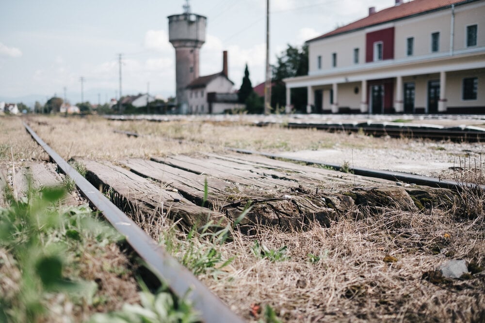 The Sighet Train Station