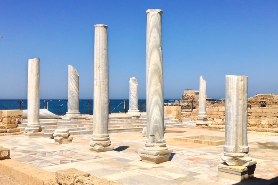 Caesarea, Zichron, and Haifa Tour