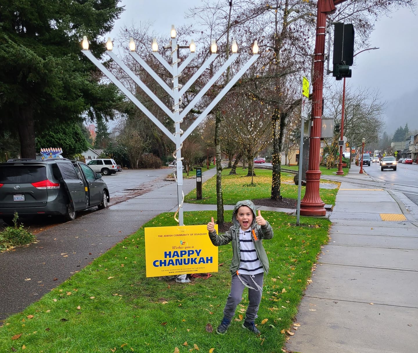 Hannukah Lighting and Celebration