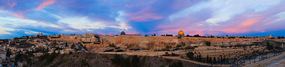 Jerusalem Old City Panorama