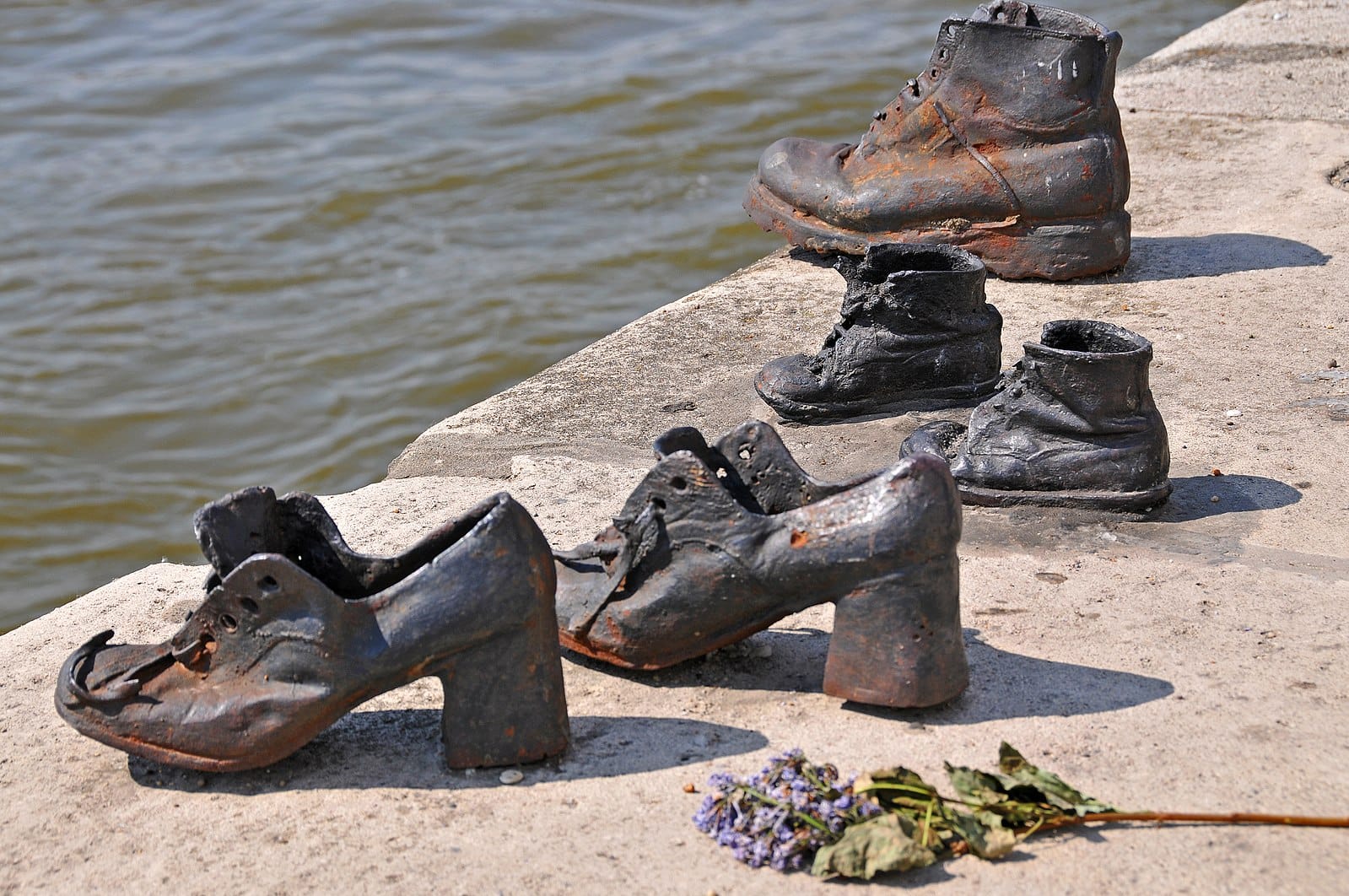 Shoes on the Danube Bank